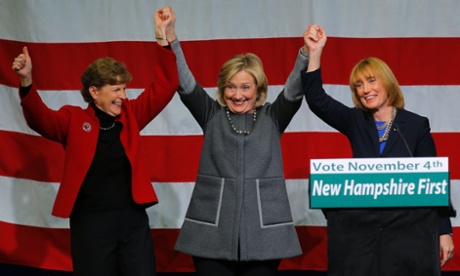 hillary clinton jeanne shaheen maggie hassan