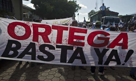 Nicaraguan canal protest