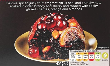 Morrisons Christmas pudding