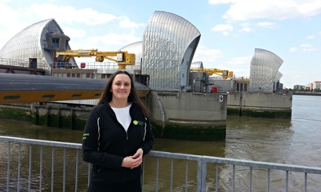 victoria kettley at thames barrier