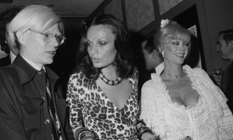 Andy Warhol, Diane von Fürstenberg and Monique van Vooren