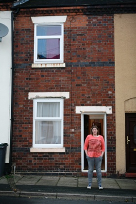 Rachel Roberts has bought her house from Stoke City Council for £1.