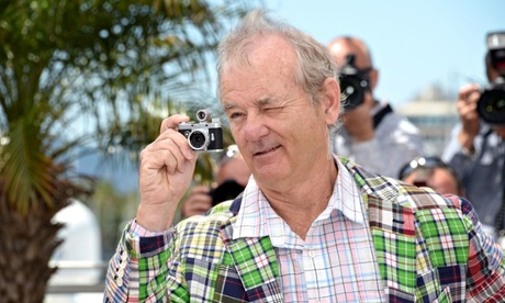 Bill Murray in Cannes in 2012