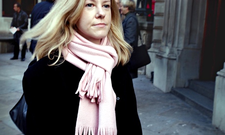 Katharine Gun, a former translator at the Government Communications Headquarters, outside Bow Street