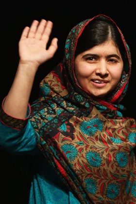 The success of Malala Yousafzai, the Nobel peace prize winner, has been downplayed by Roy.