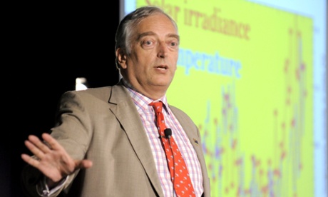Lord Monckton addressing the National Press Club in Canberra.