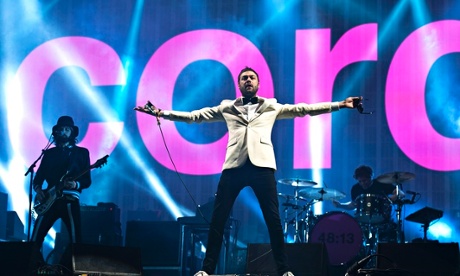 Kasabian tom meighan headline Glastonbury 2014