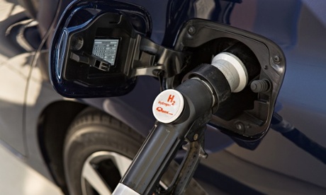 Mirai (means future in Japanese) Toyota Fuel Cell vehicle (using hydrogen )