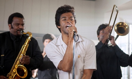 Chadwick Boseman as James brown in Get On Up