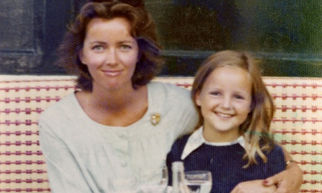Louise Bridge with her mother