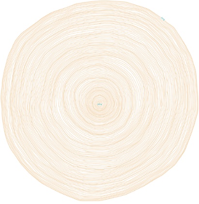 Katie Paterson's specially created art work for Future Library.