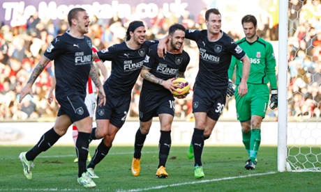 Its only the second time this season that Burnley have scored more than one goal in a game.