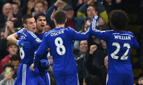 Chelsea celebrate