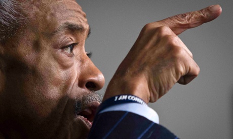 Al Sharpton in Harlem