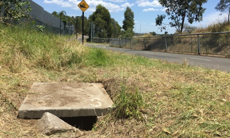 drain where baby was found