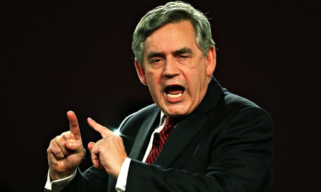 Gordon Brown, who is standing down as an MP at the general election after 32 years as an MP