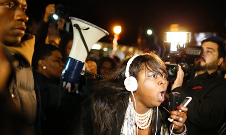 Ferguson protesters