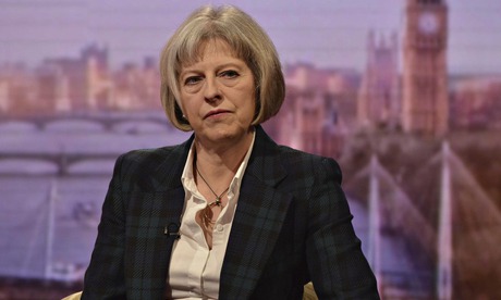 Theresa May terrorism act