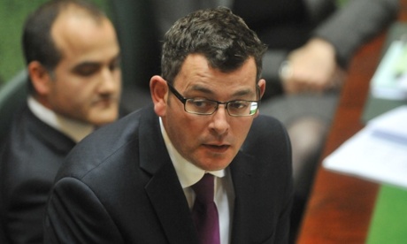 Daniel Andrews has reversed his position on the East West Link contract.