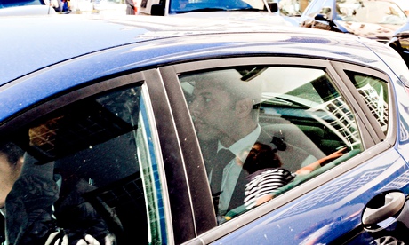 Shrien Dewani arriving at the Western Cape high court for his trial for murder of his wife Anni