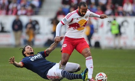 Thierry Henry against the New England Revolution.