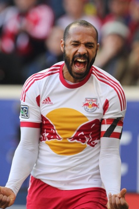 Thierry Henry: frustrated.