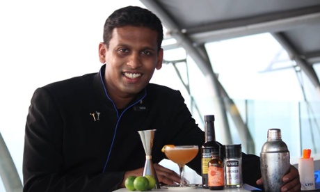 Varun Sudhakar at Aer Bar.