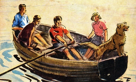 Enid Blyton's first Famous Five Children's Book Five on a Treasure Island, first published 1942.