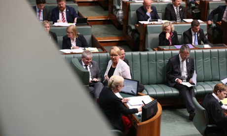 Jagajaga MP Jennny Macklin is evicted under standing order 94A.