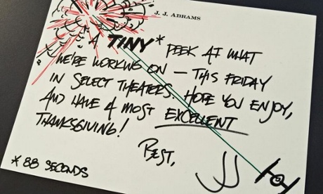 Star Wars teaser trailer tweet announcement