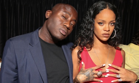 Edward Enninful with Rihanna