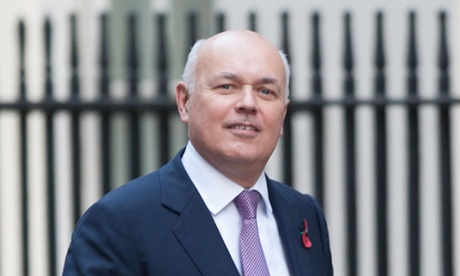 Iain Duncan Smith is making a statement about universal credit