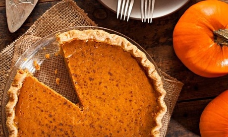 Thanksgiving pumpkin pie