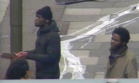Michael Adebolajo (left) and Michael Adebowale (right) after they murdered British soldier Lee Rigby.