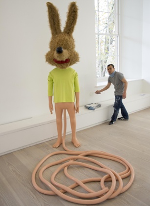 Paul McCarthy's Spaghetti Man, 1993.