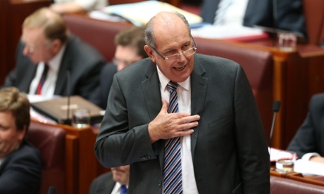 Defence minister David Johnston during question time.