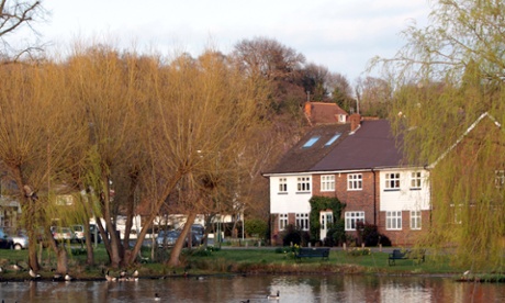 A village  pond in Esher, Surrey.