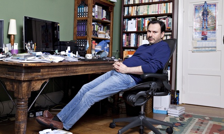 Simon Anholt at home in Norfolk: 'Who is Russell Brand?