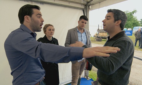 Things get a little heated …