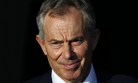 Deserving recipient? Tony Blair.