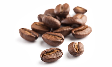 Coffee Bean with white background
