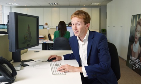 Matthew Bell at work for Tatler.