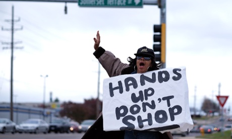 Black Friday protest Ferguson