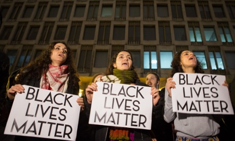 Ferguson protest in London