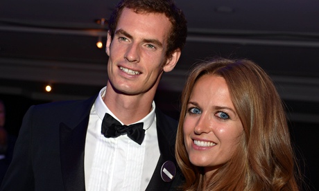 Andy Murray with Kim Sears