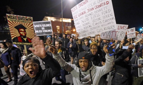 Protesters - Michael Brown