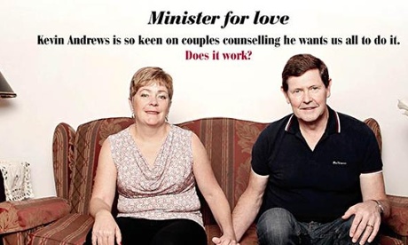 Kevin Andrews and his wife Margaret undertake regular marriage counselling.