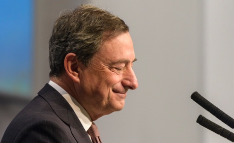 The President of the European Central Bank, Mario Draghi.