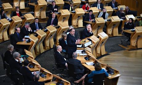 Scottish parliament at Holyrood in Edinburgh