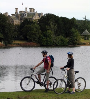 Cycling near Beaulieu